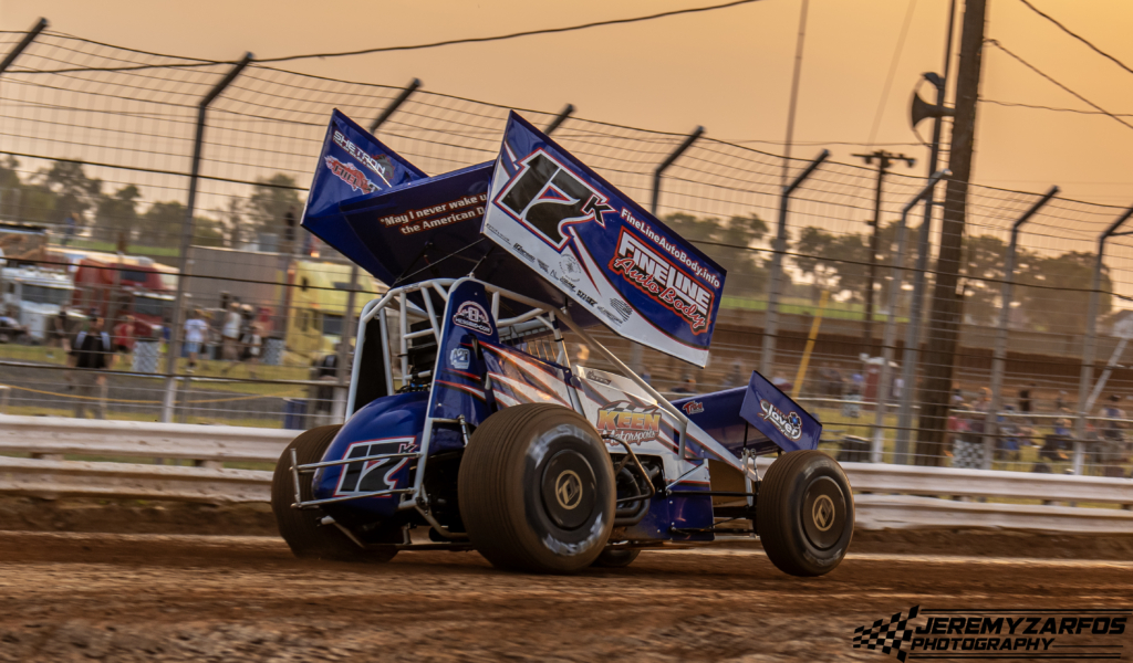 Kyle Keen Prepares for First 410 PA Sprint Speedweek Competition